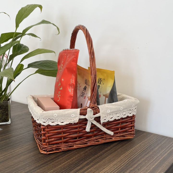 Decorative Woven Storage Basket Kalsten