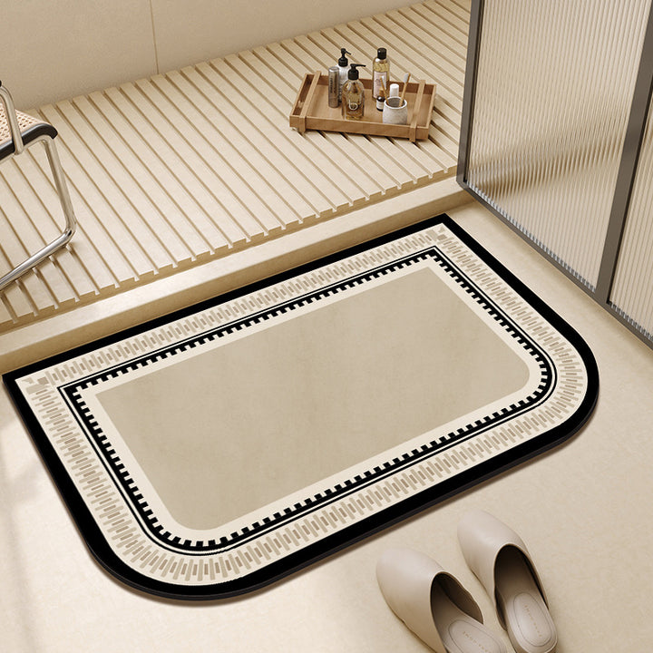 Soft Cloud-Shaped Bath Mat