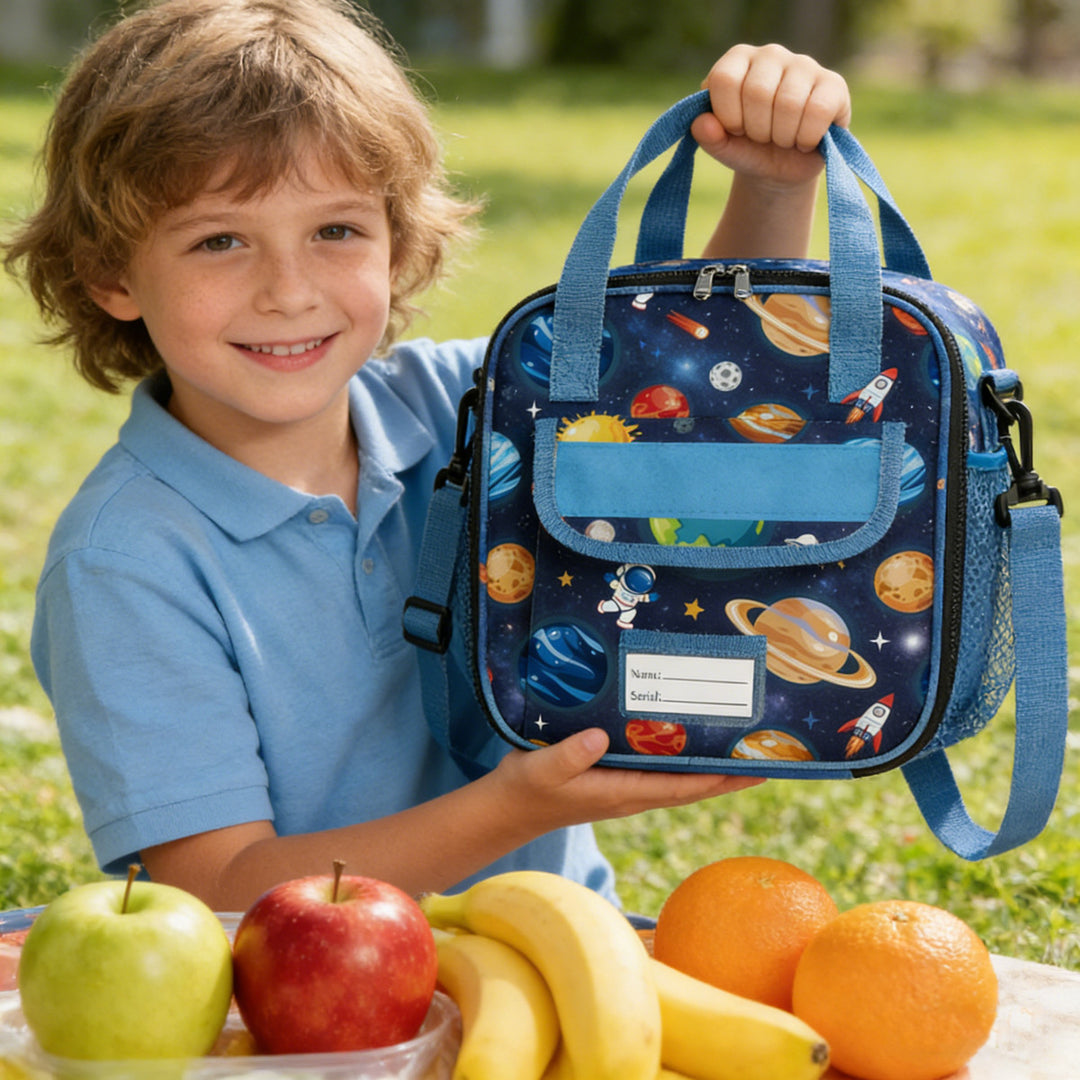 Fun Construction-Themed Lunch Bag