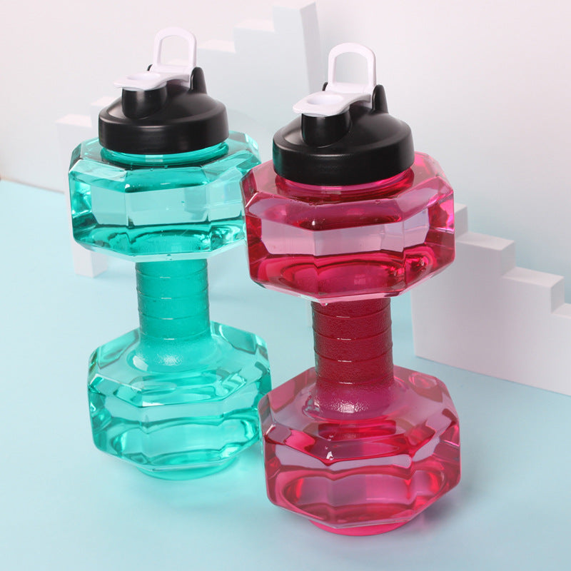 Unisex Fitness Water Bottle in Original Dumbbell Shape Kalsten