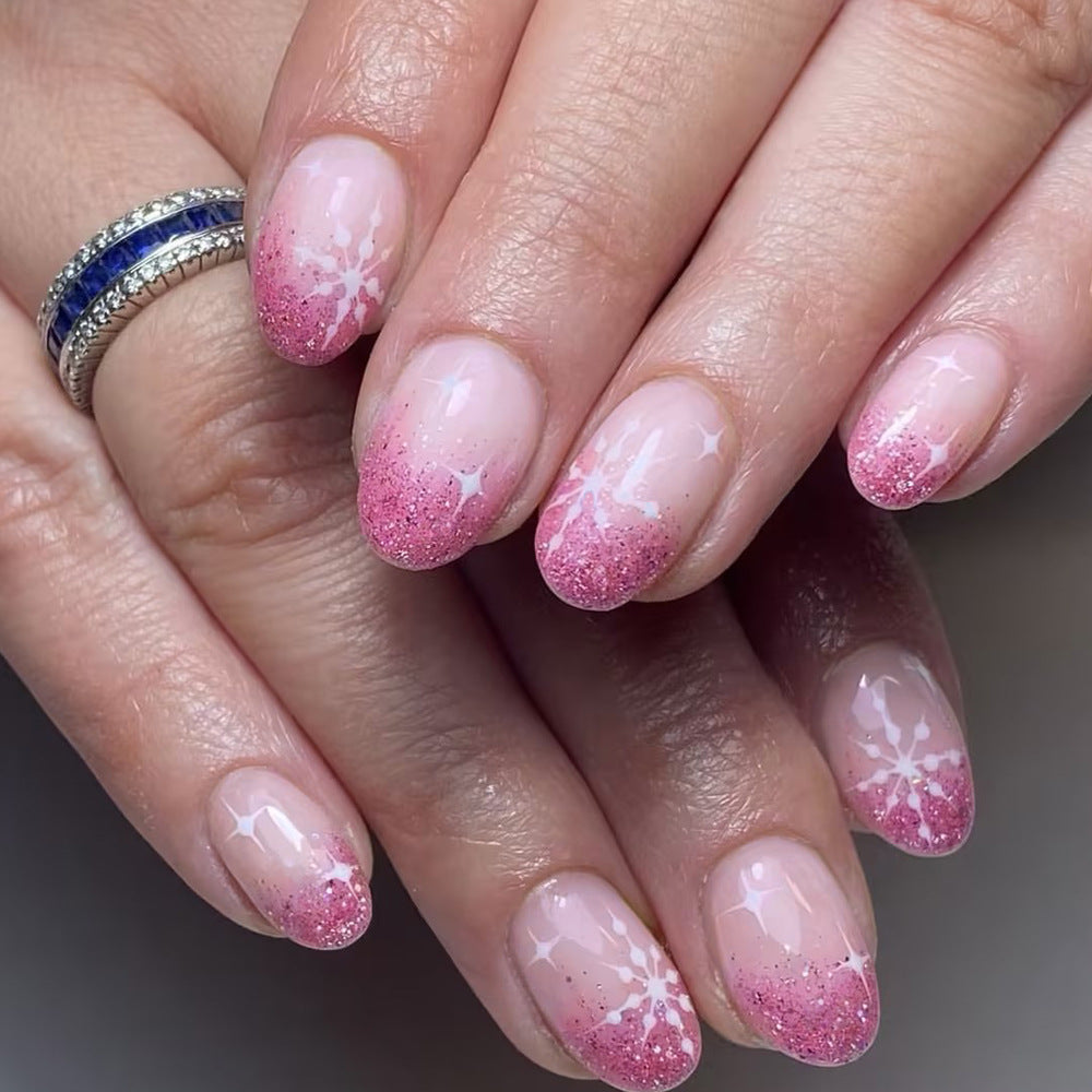 Glitter Ombre Nail Art Kalsten