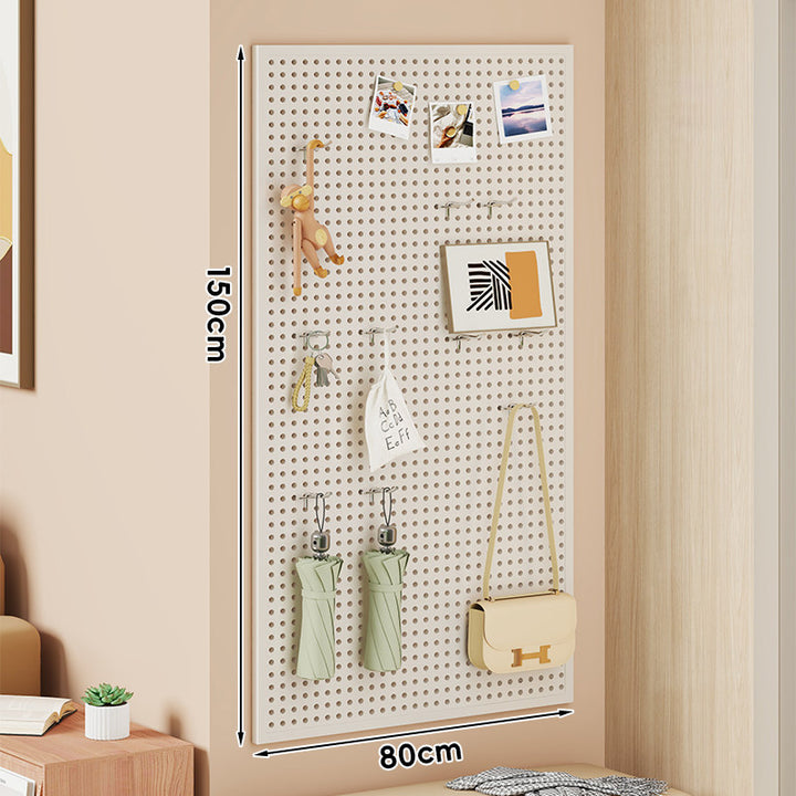 S-Shaped Offset Pegboard Utility Hooks with Support Post