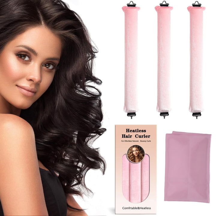 Heatless Hair Curling Rods