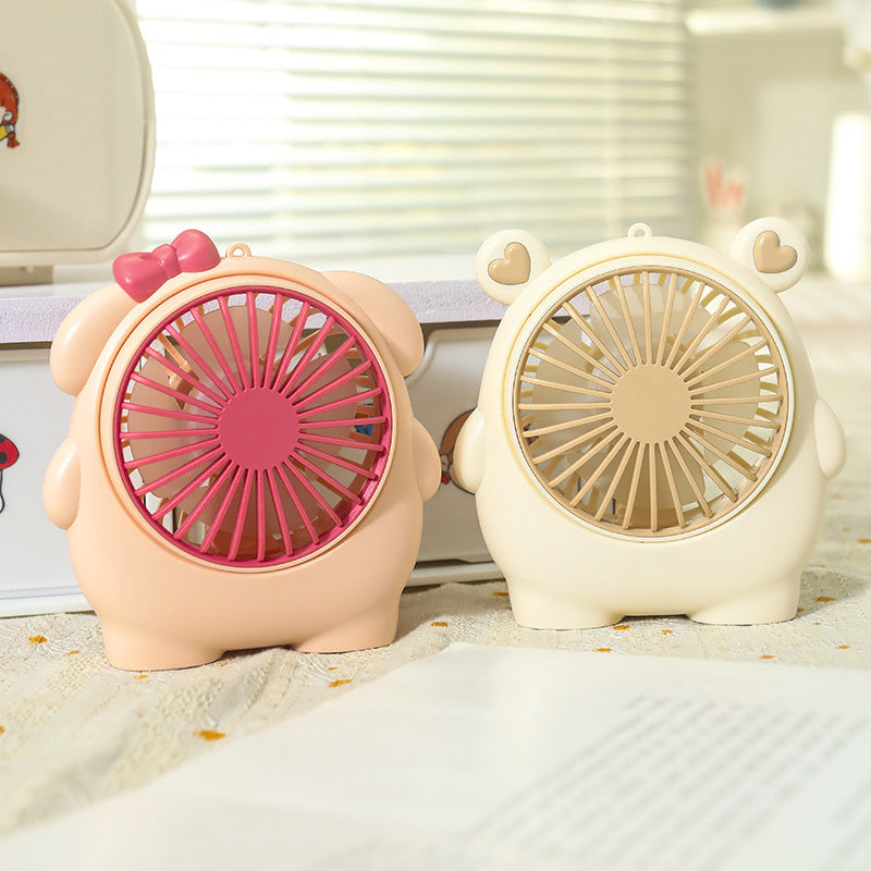 Women Portable Mini Fan in Cute Animal Design Kalsten