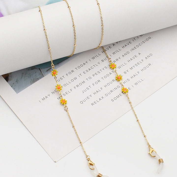 Floral Themed Eyewear Chain Kalsten