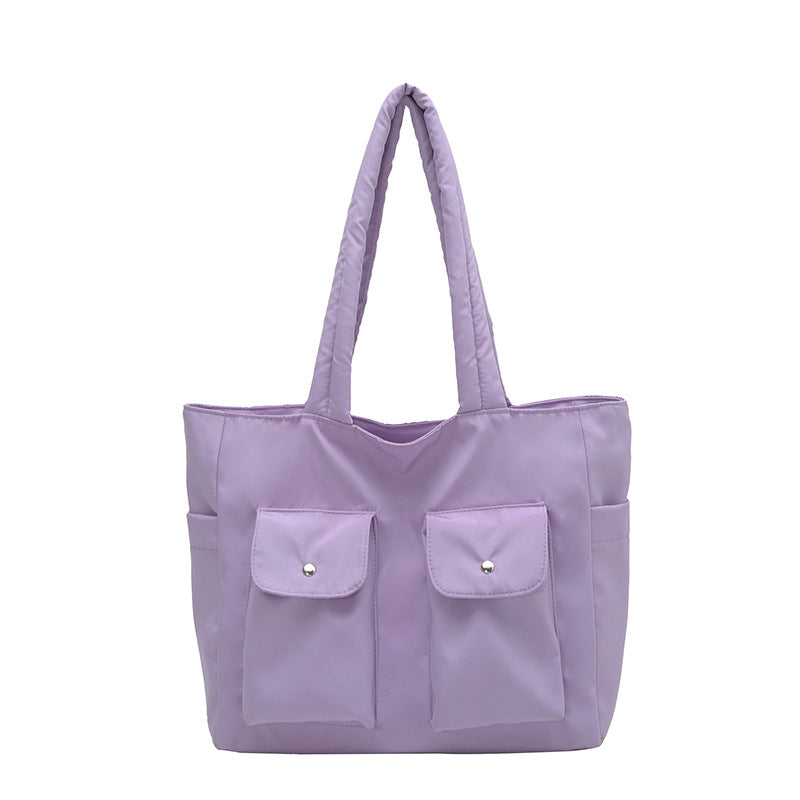 Multi-Pocket Travel Tote Bag