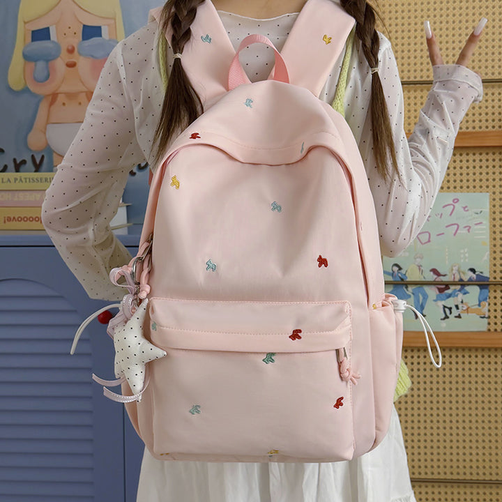 Cute Embroidered Design Backpack Kalsten