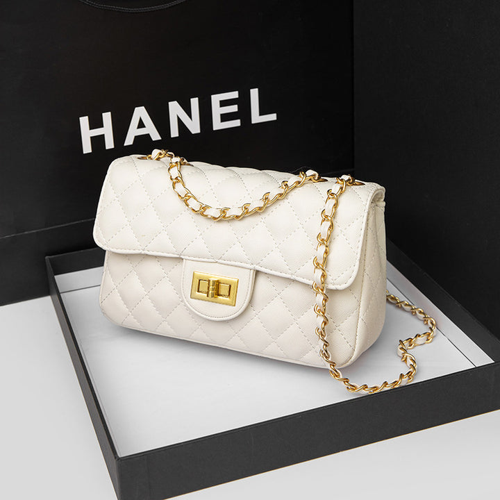 Elegant Quilted Crossbody Shoulder Bag