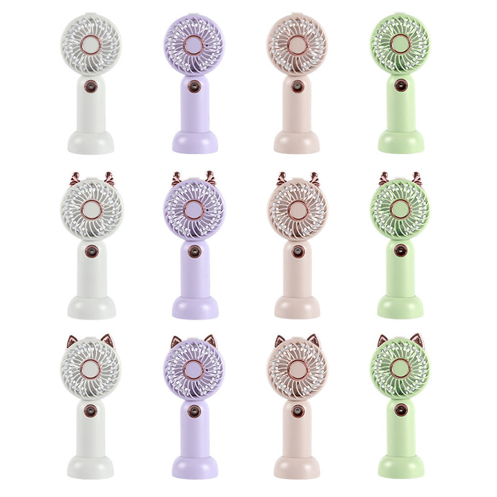 Ladies Mini USB Hand Fan with Cat Ears Kalsten