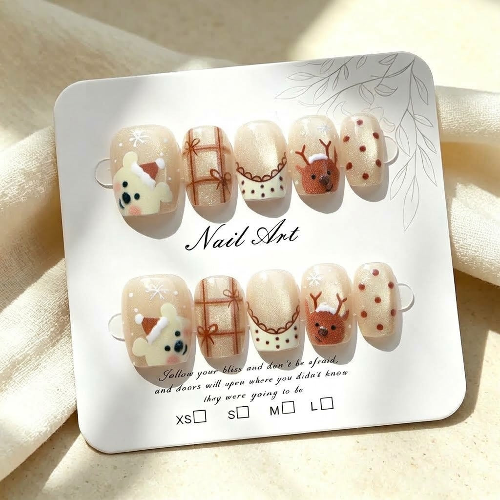 Festive Themed Nail Art Design Set