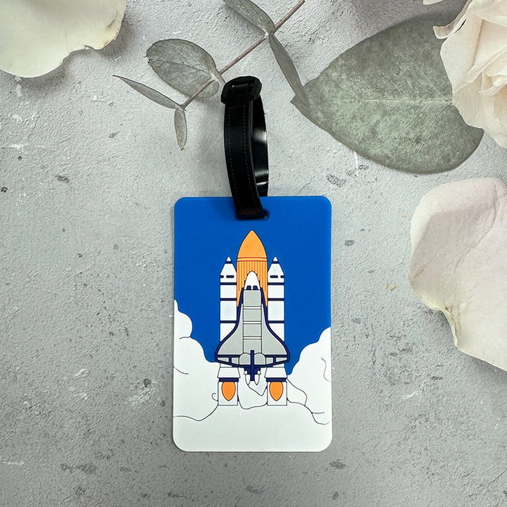 Whimsical Cloud-Themed Luggage Tag Kalsten