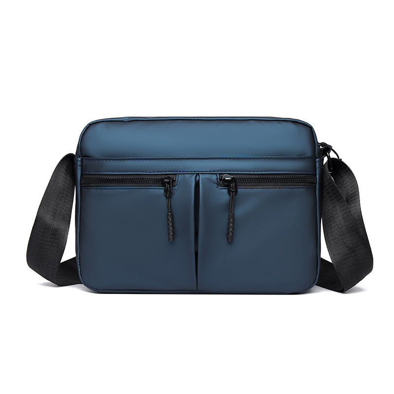 Sleek Dual-Zippered Utility Crossbody Bag Kalsten