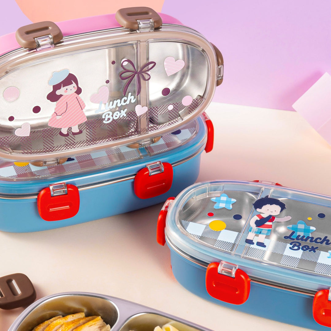 Fun-Themed Portable Bento Lunch Box