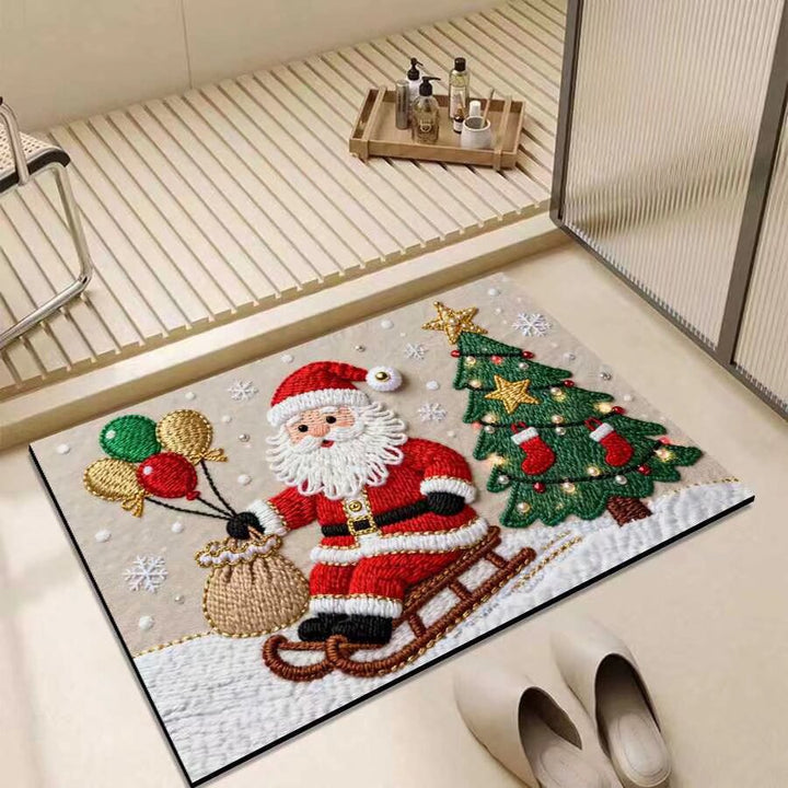 Christmas-Themed Entrance Mat Kalsten