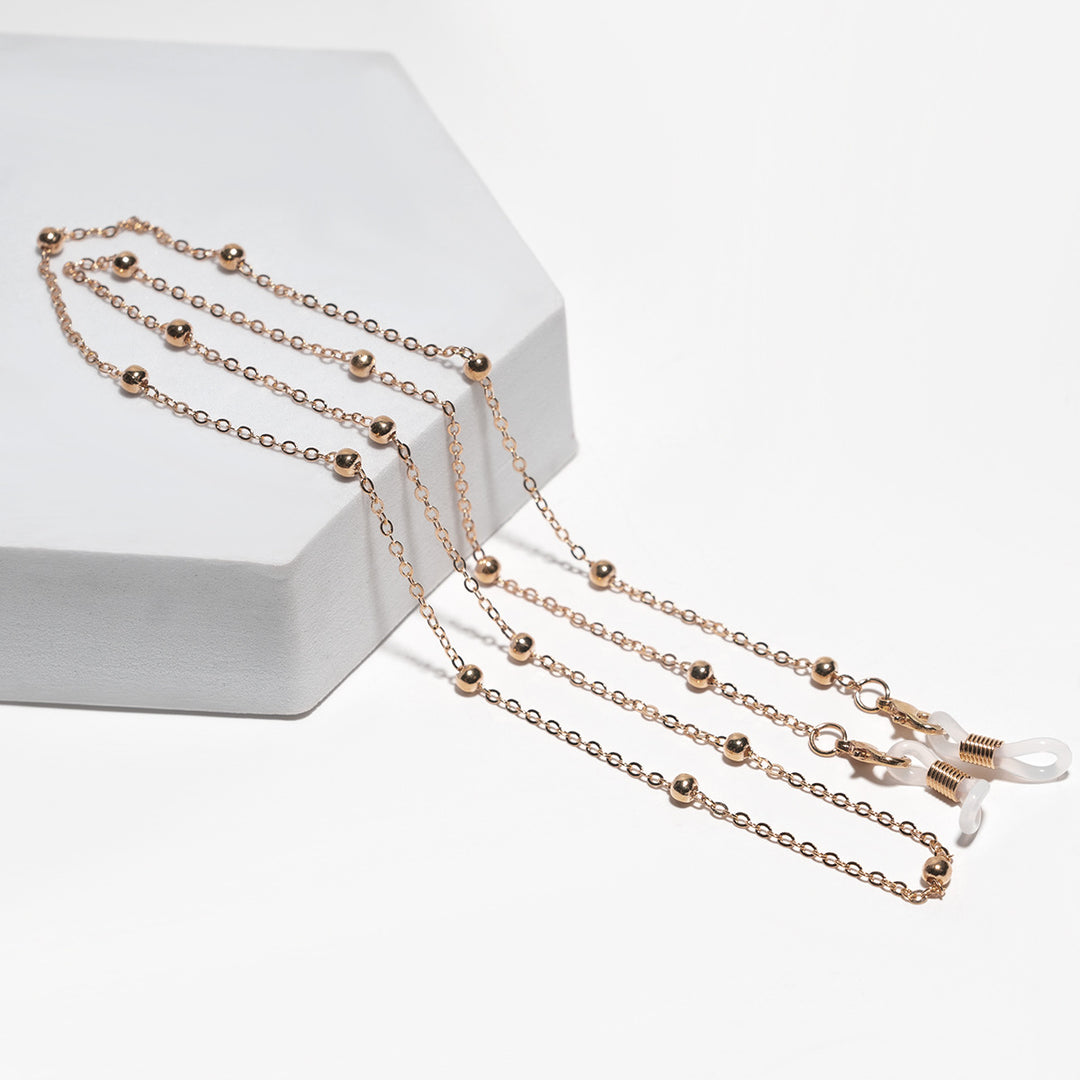 Beaded Eyewear Chain with Secure Clasps kalsten