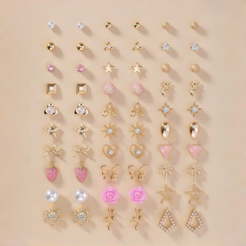 Sparkling Earrings Set Kalsten