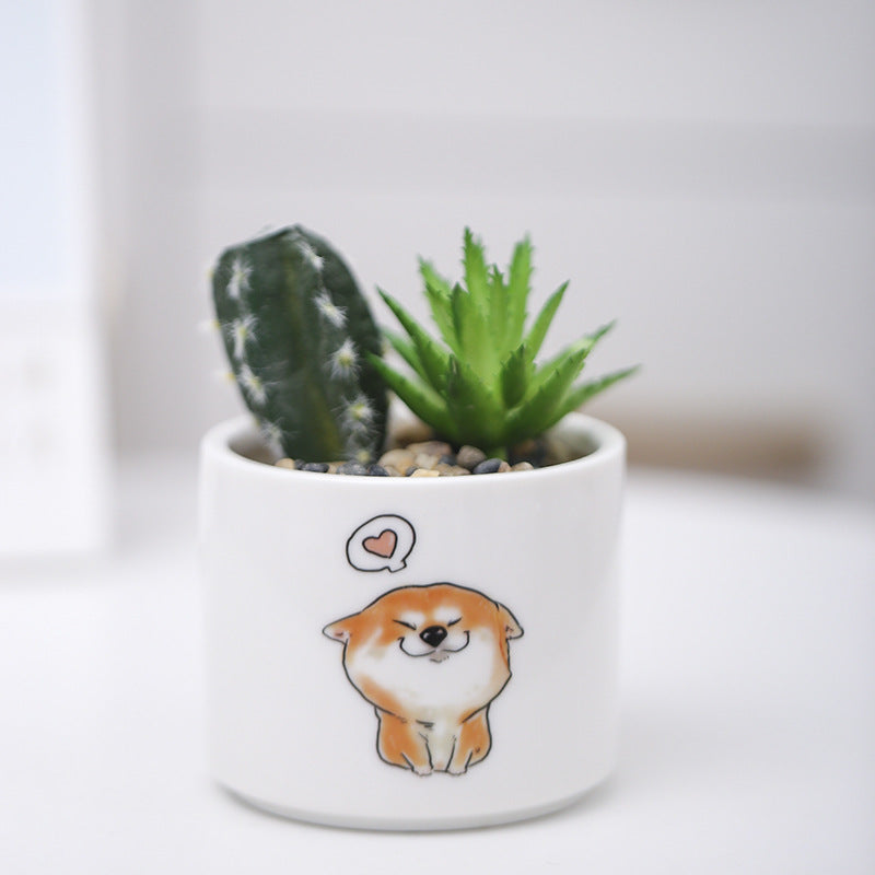 Cute Animal-Themed Succulent Planter Kalsten