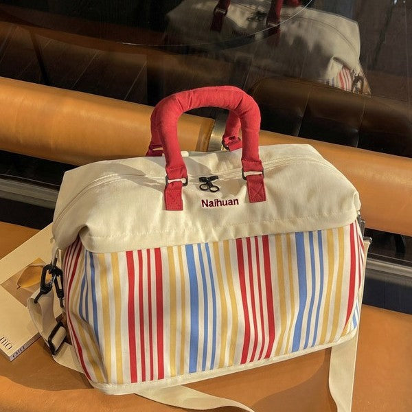 Multi-Functional Polka Dot Travel Duffle