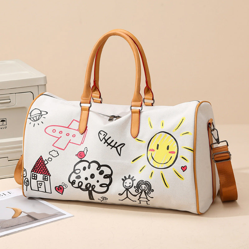Artistic Canvas Travel Duffel Bag Kalsten