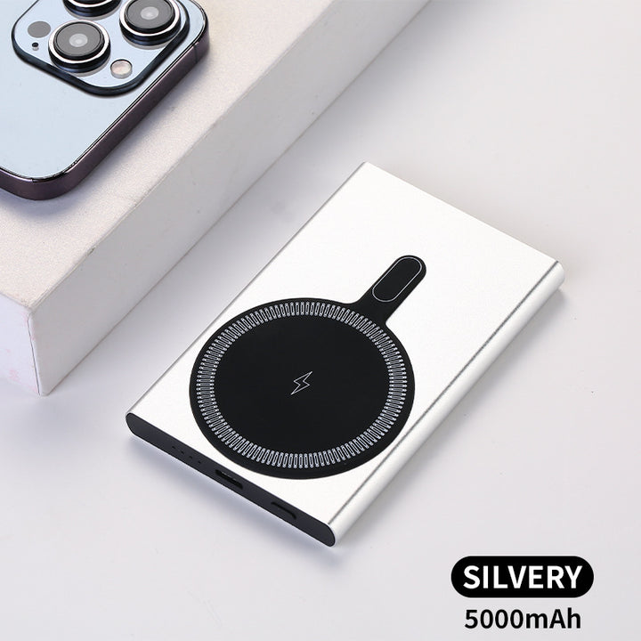 Portable Magnetic Power Bank with Fast Inductive Charger Kalsten