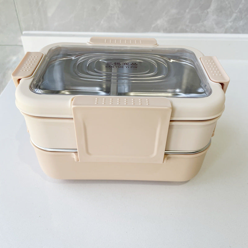 Multi-Layer Leak-Resistant Food Storage Container