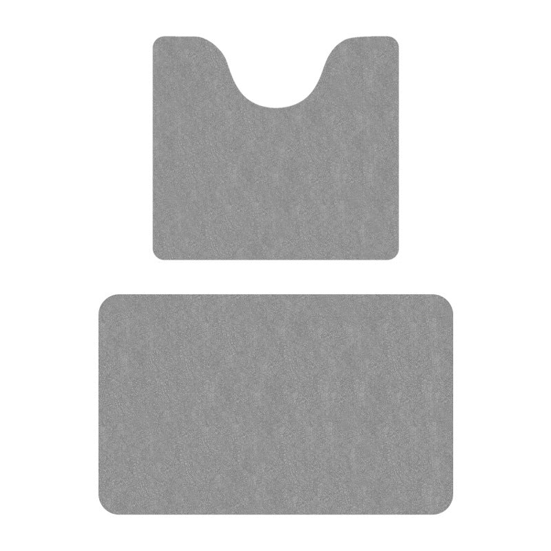Soft Absorbent Bathroom Mat Set