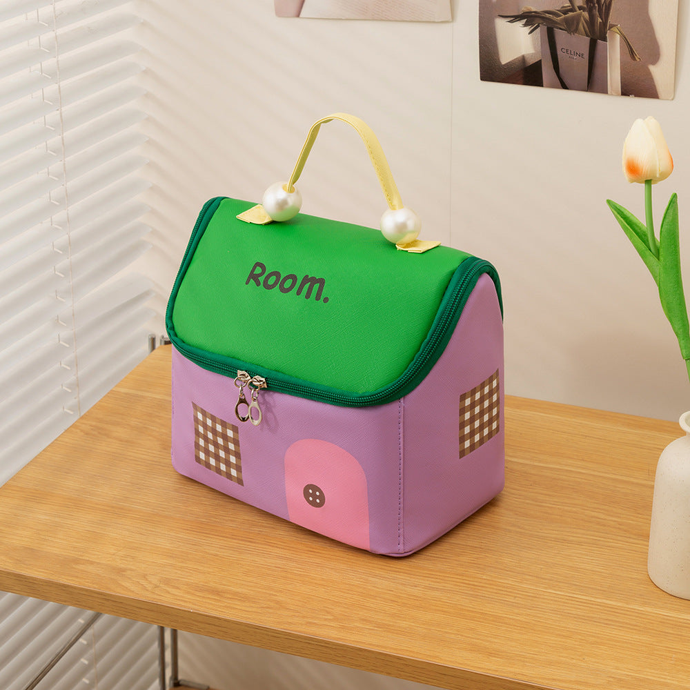 Cute House-Shaped Storage Bag Kalsten