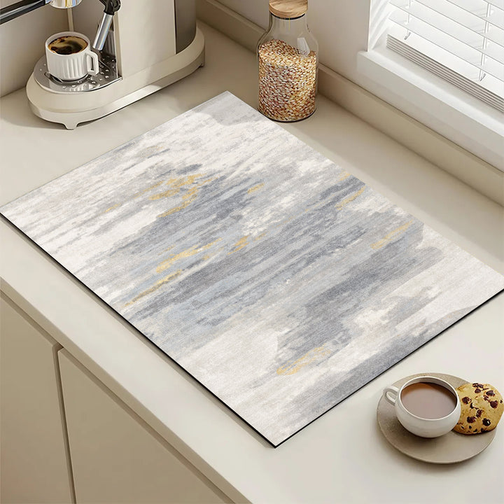 Abstract Geometric Kitchen Mat Kalsten