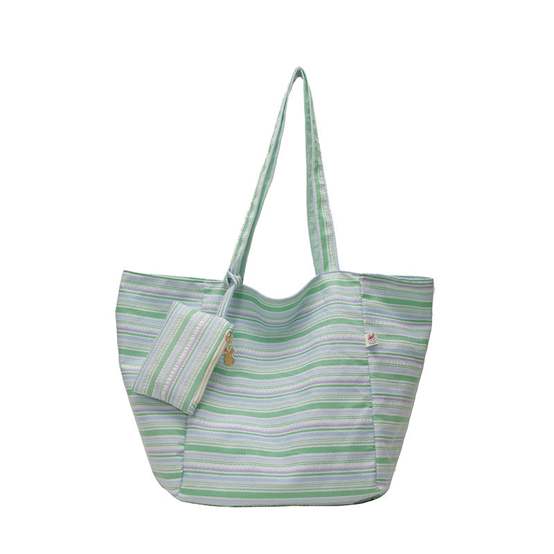 Large shopping bag with floral design Kalsten