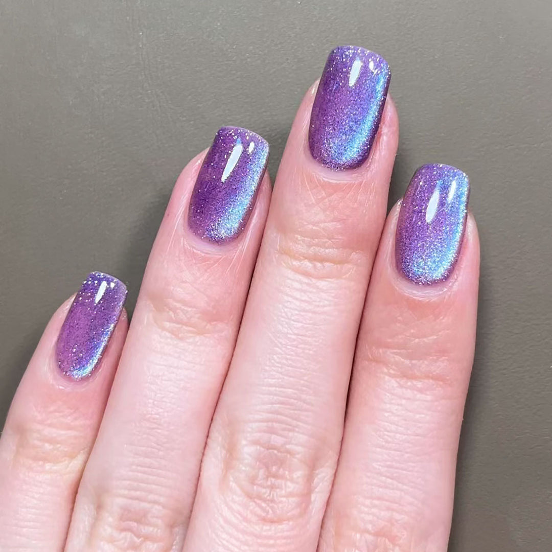 Iridescent Glitter Nail Polish