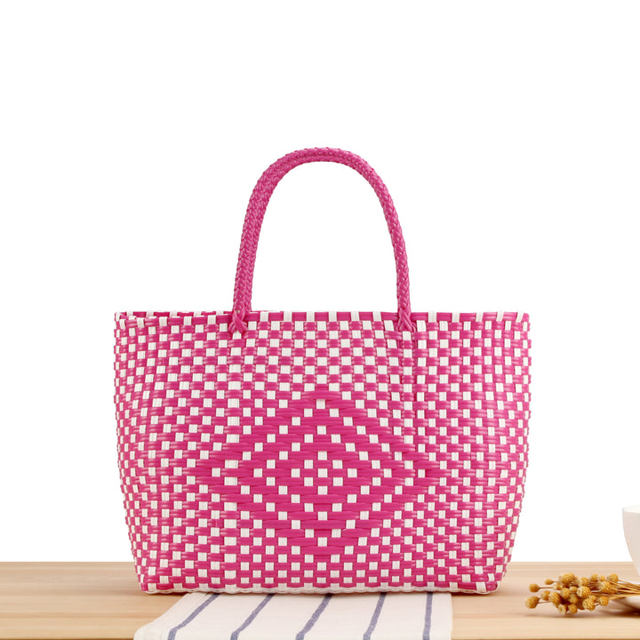 Braided Tote Bag Made of Robust Material with Structured Design Kalsten