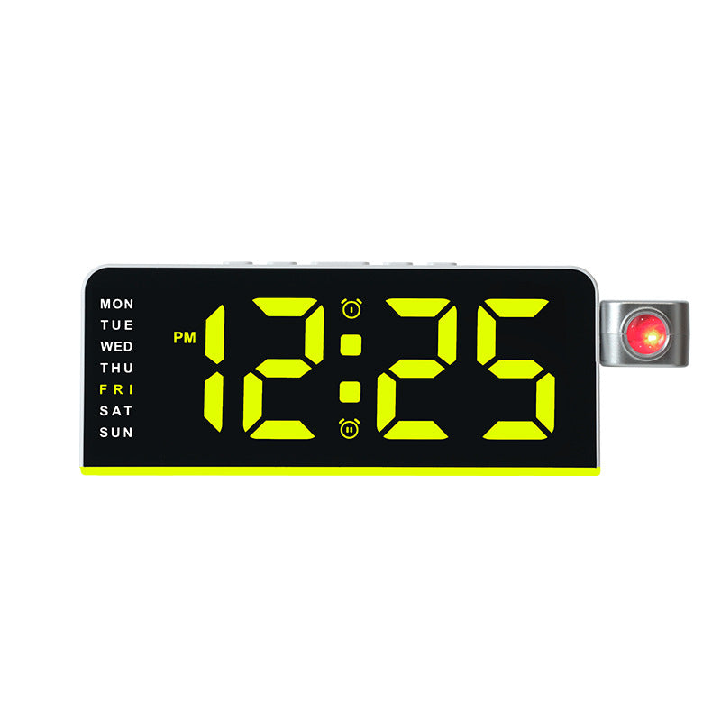 Digital alarm clock with flexible time display and additional weekly overview Kalsten