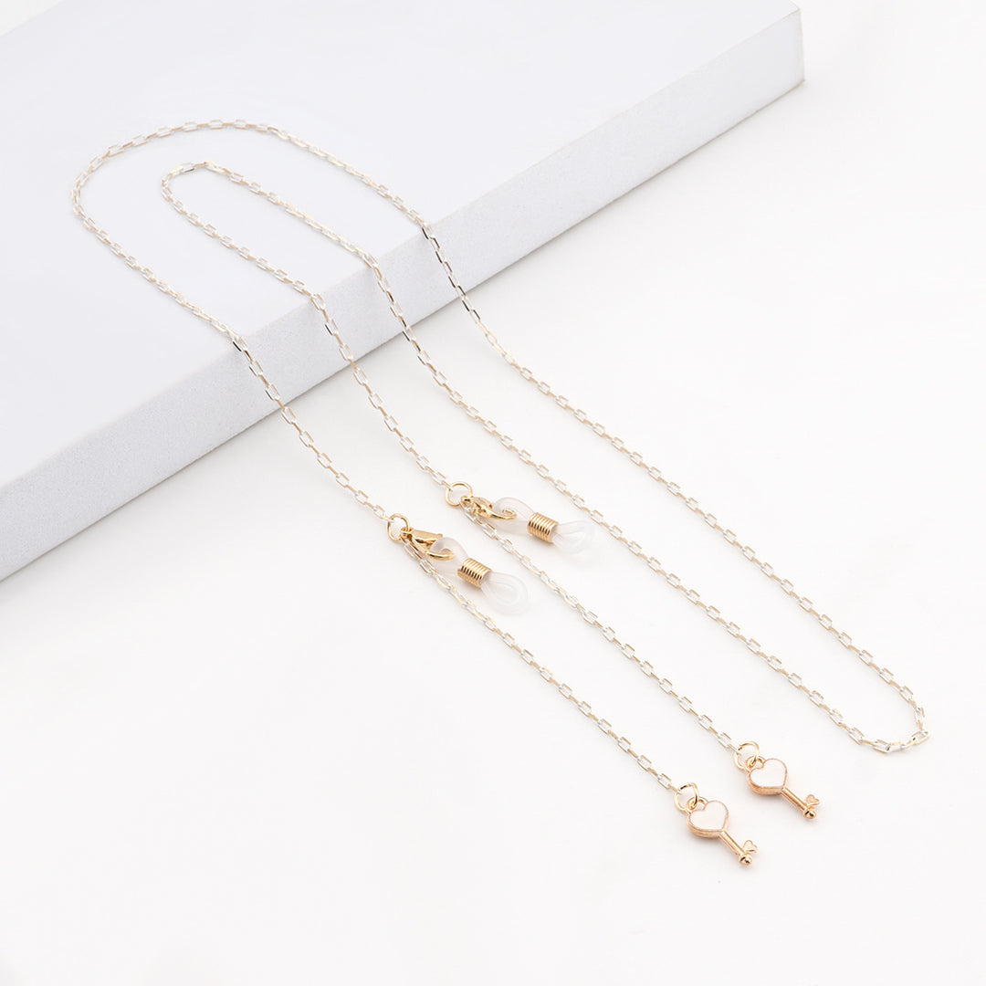 Elegant Geometric Glasses Chain kalsten