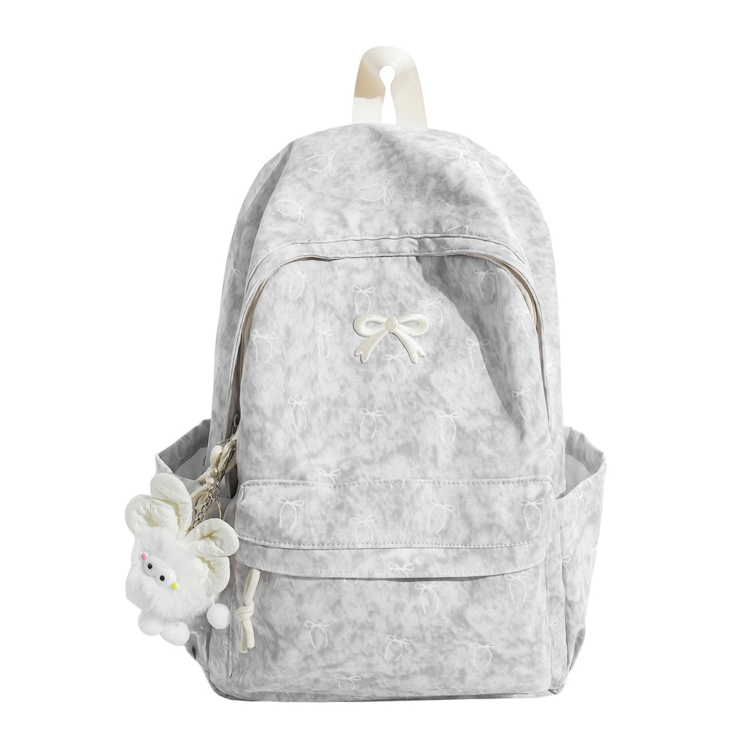 Whimsical Bow-Embellished Backpack Kalsten