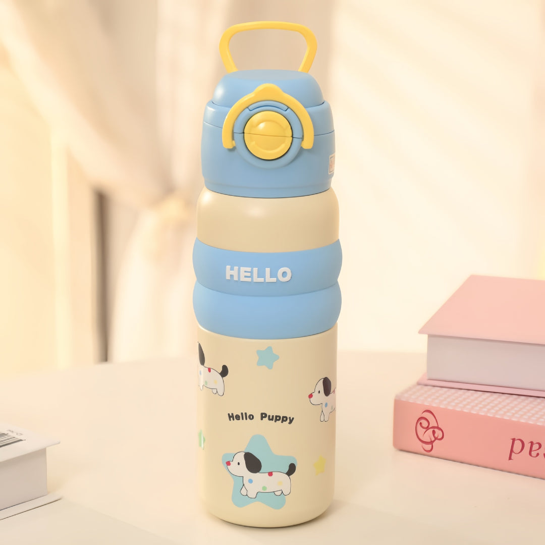 Creative water bottle with leak-proof lid Kalsten