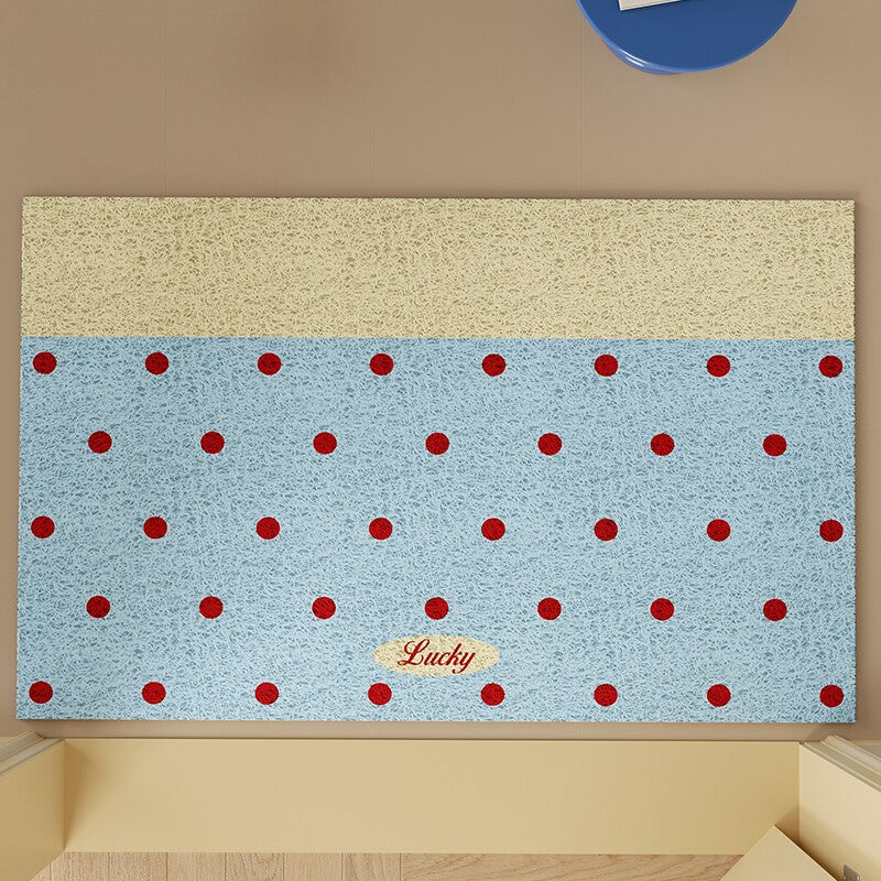 Decorative Polka Dot Floor Mat