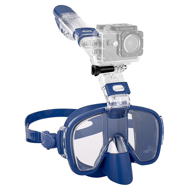 Diving mask with visibility protection and flexible snorkel Kalsten