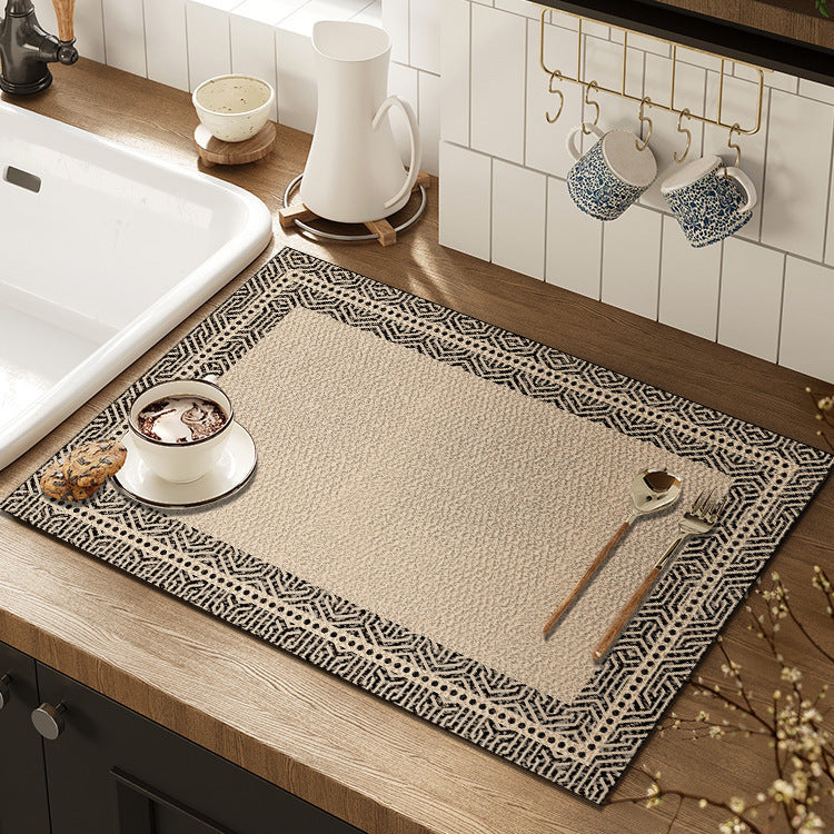 Artistic Floral Kitchen Mat Kalsten