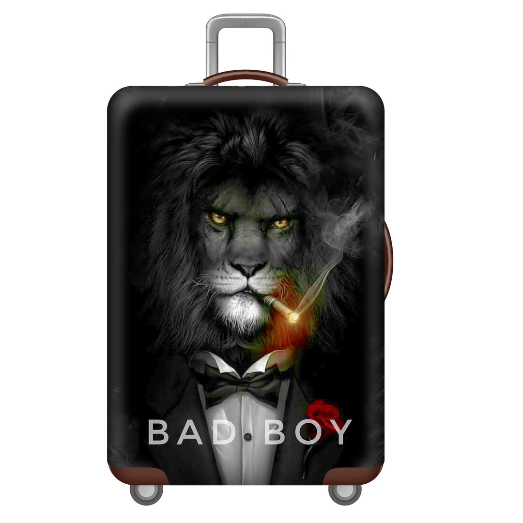Unisex Hard-shell Travel Suitcase with Funny Panda Design Kalsten