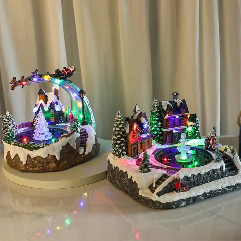 LED Illuminated Winter Scene Snow Globe Kalsten
