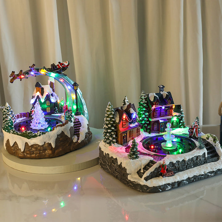 LED Illuminated Winter Scene Snow Globe Kalsten