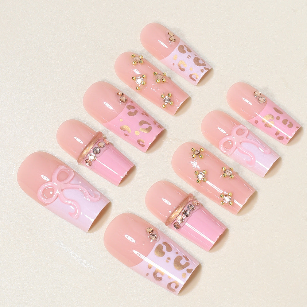 Decorative Long Stiletto Nail Art Tips Kalsten