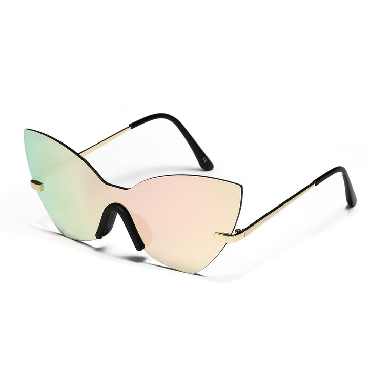 Women's extravagant Cat-Eye sunglasses with high-quality metal frame Kalsten