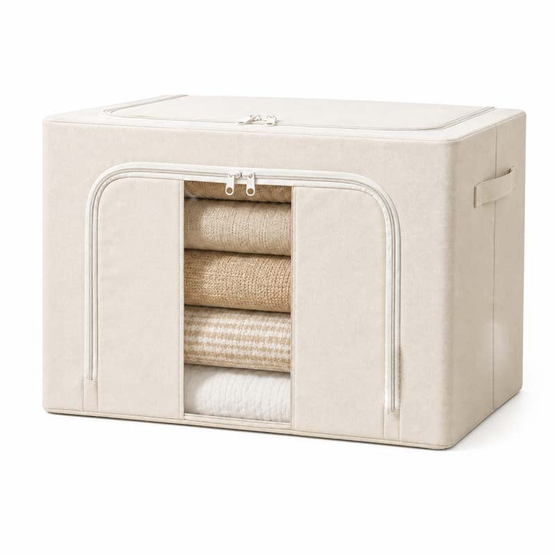 Multi-Functional Soft Fabric Storage Ottoman Kalsten
