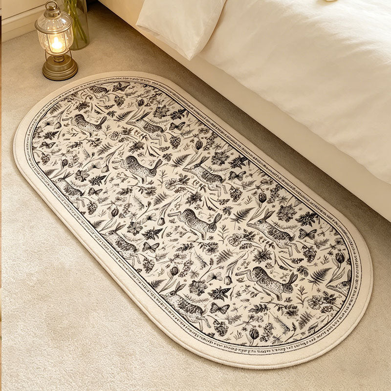 Decorative Area Rug for Bedroom Floor Decor