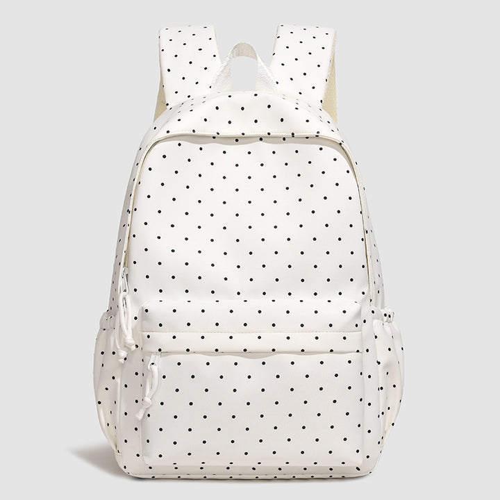 Stylish Polka Dot Casual Backpack Kalsten