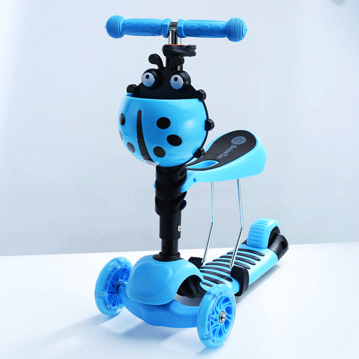 Fun-Themed Adjustable Kick Scooter Kalsten