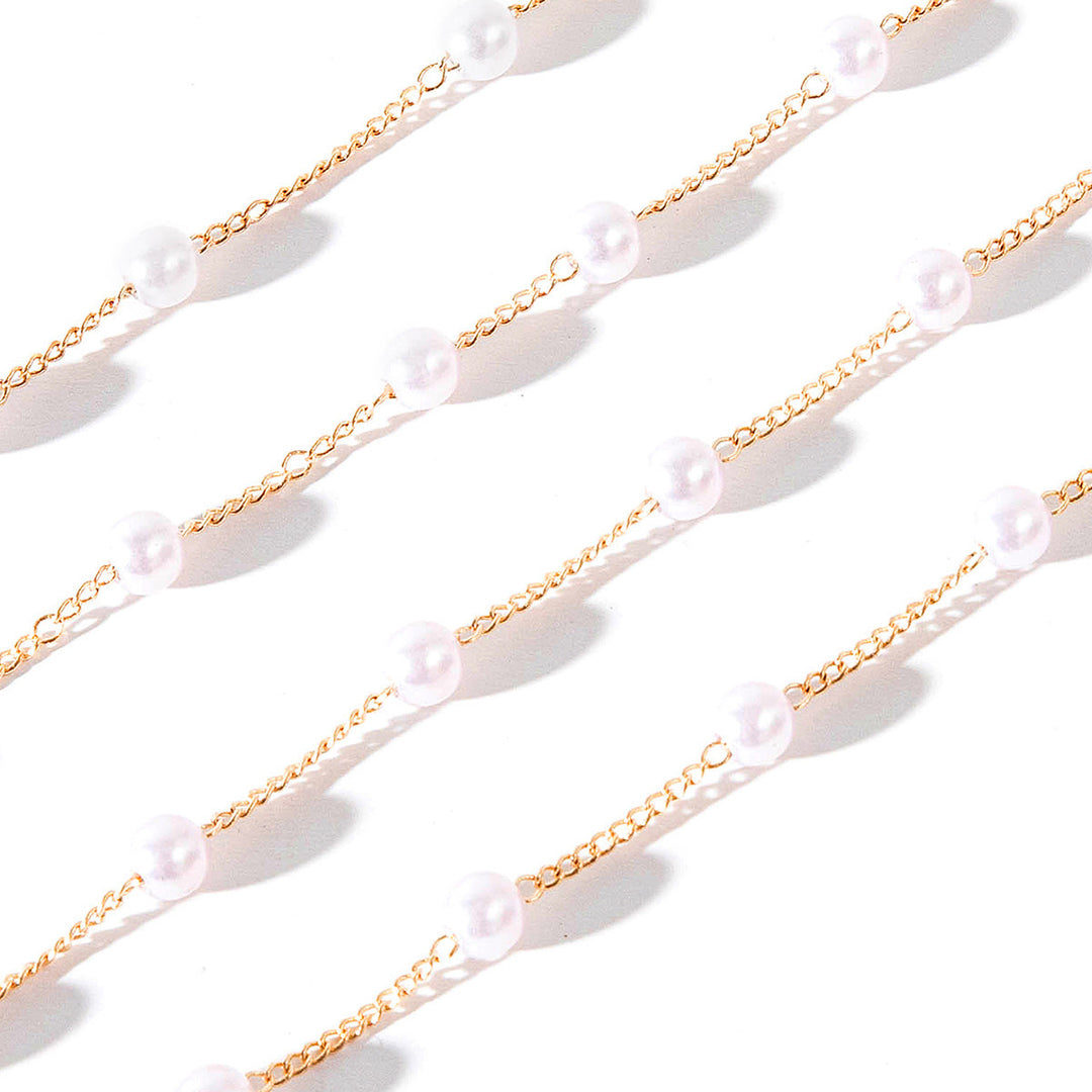 Elegant Pearl Bead Eyewear Chain Kalsten