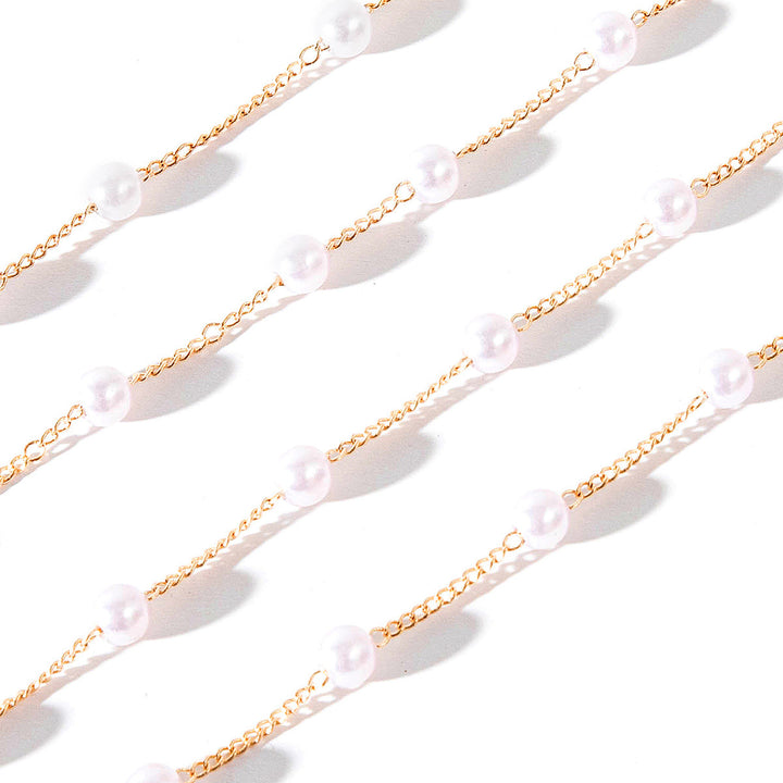 Elegant Pearl Bead Eyewear Chain Kalsten