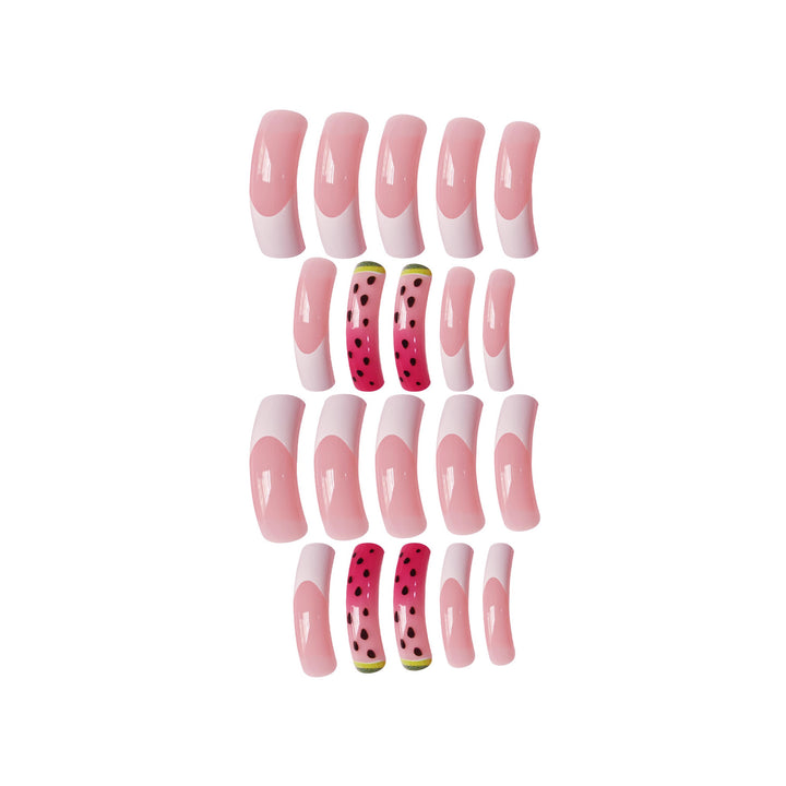 Glamorous 3D Long Stiletto Press-On Nails Kalsten